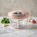 Manual mini food chopper