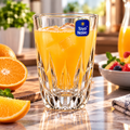 Toyo Nasic clear cut-design drinking glasses, set of six promotional overview